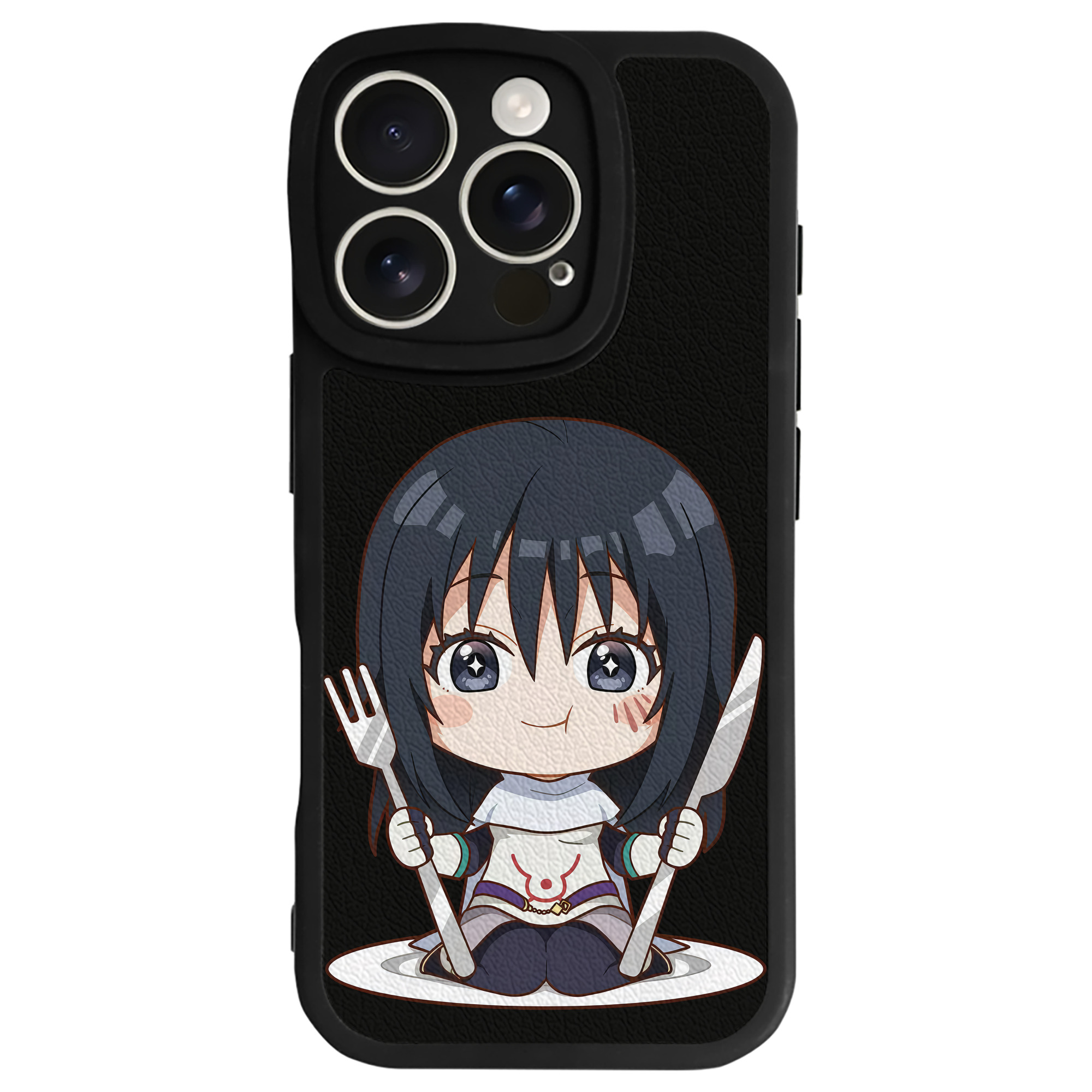 （画像用） 転スラ Regarding Reincarnated to Slime 【iPhone 16シリーズ対応】シリコンスマホケース（レザー調） 材質：シリコン